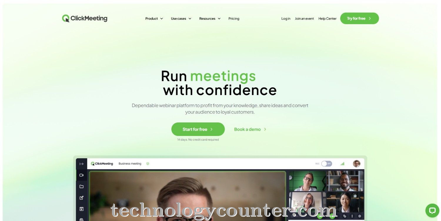ClickMeeting Screenshots