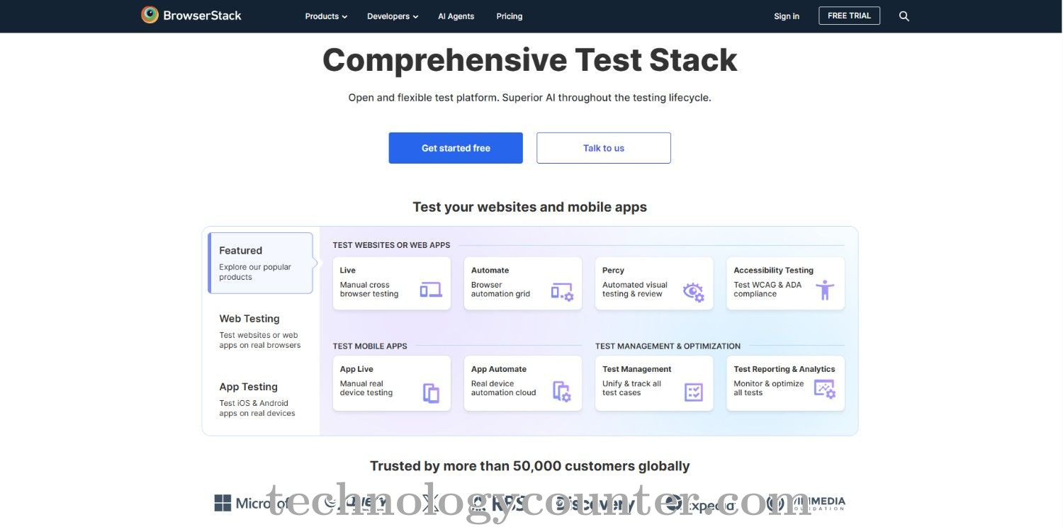 BrowserStack Screenshots