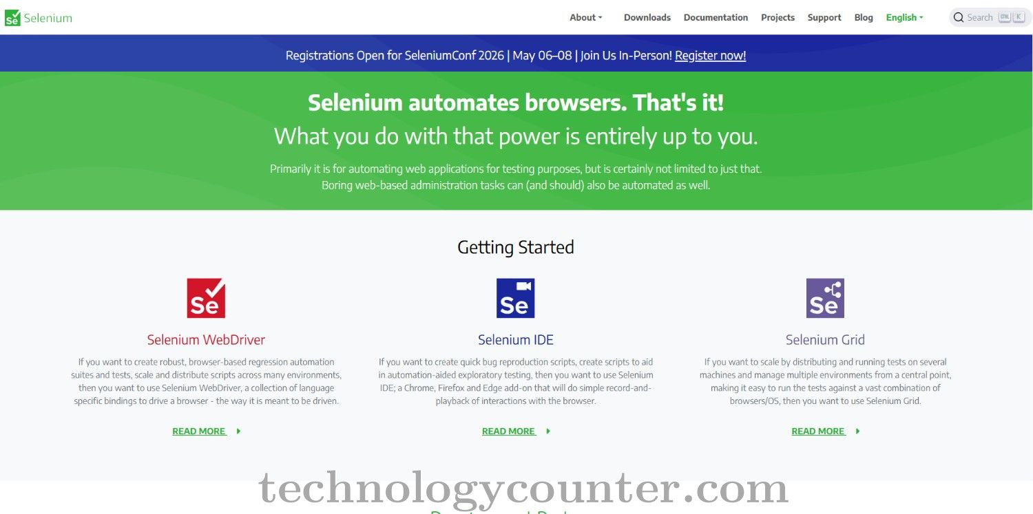 Selenium Screenshots