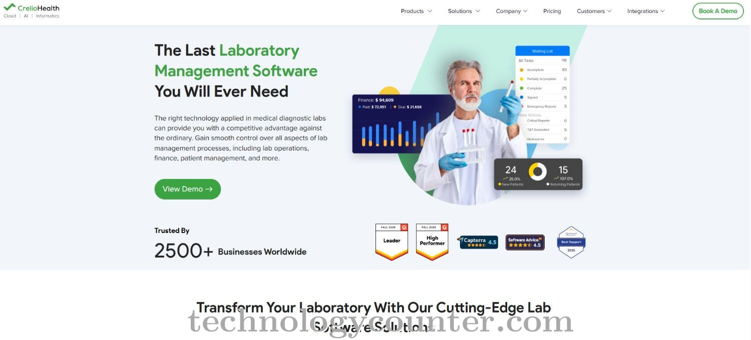 CrelioHealth EMR Screenshots