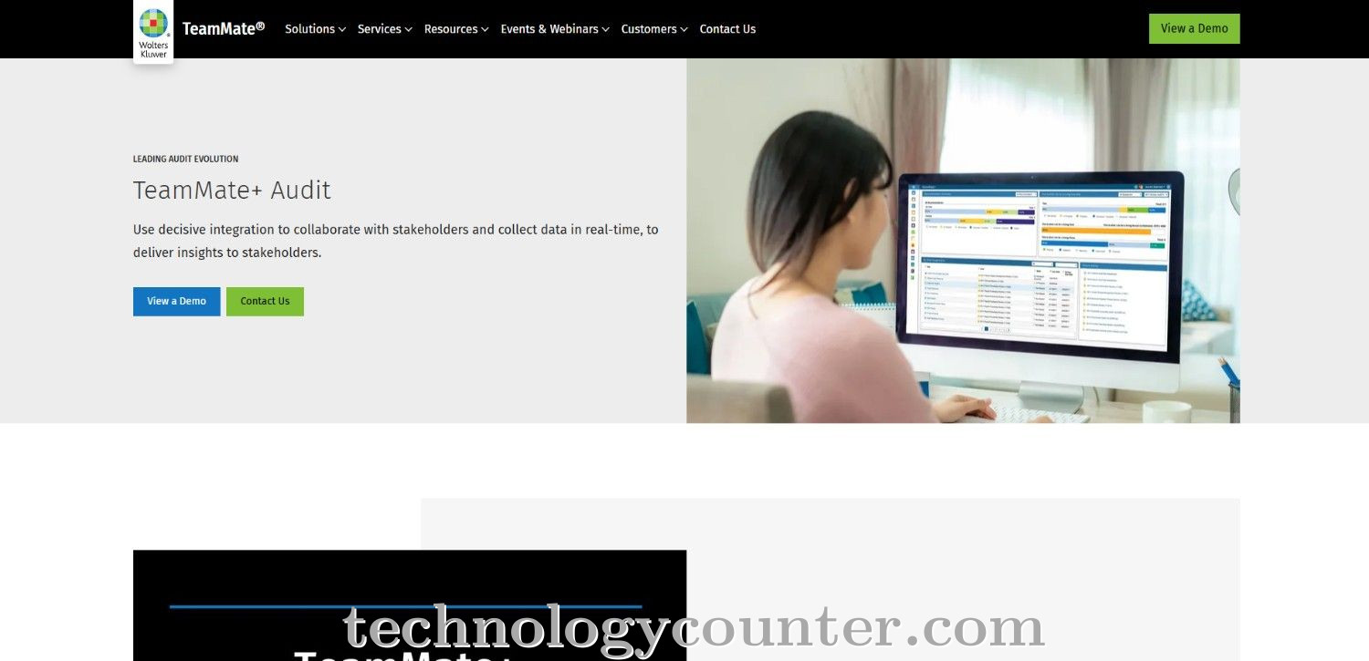 TeamMate Audit Screenshots