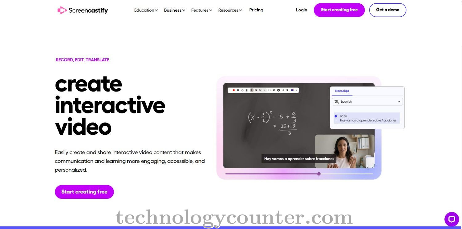 Screencastify Screenshots
