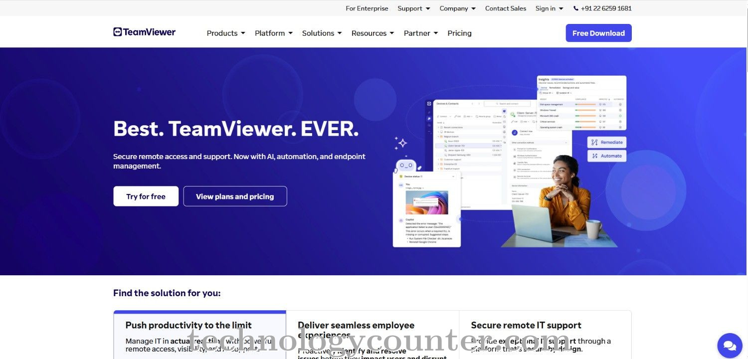 TeamViewer Screenshots