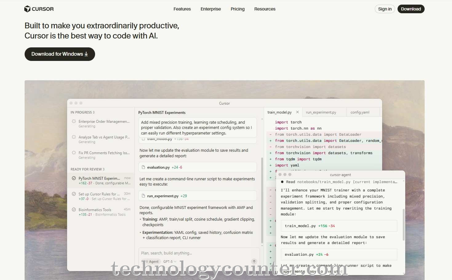 Cursor AI Screenshots