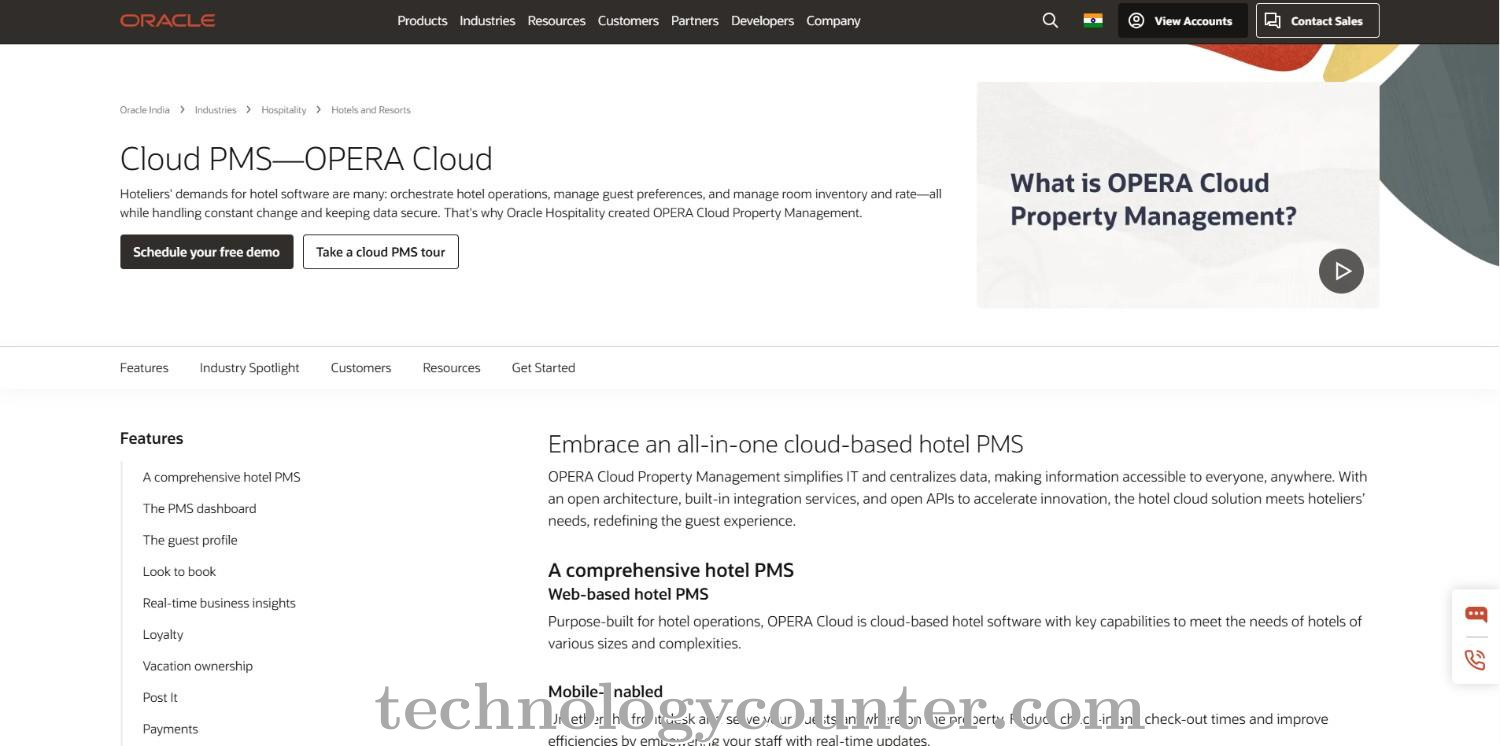 Opera Hotel PMS Screenshots