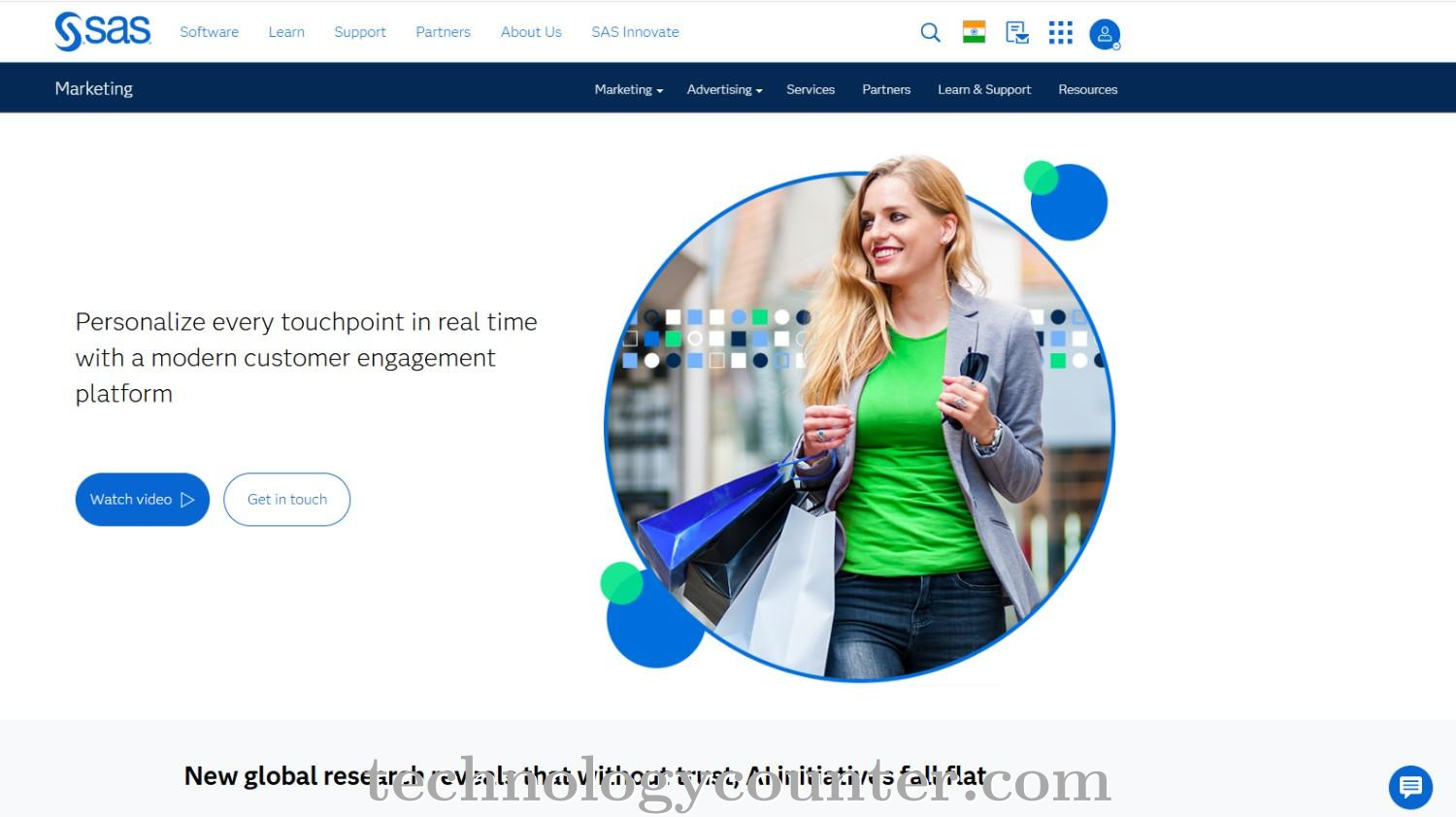 SAS Customer Intelligence 360 Screenshots