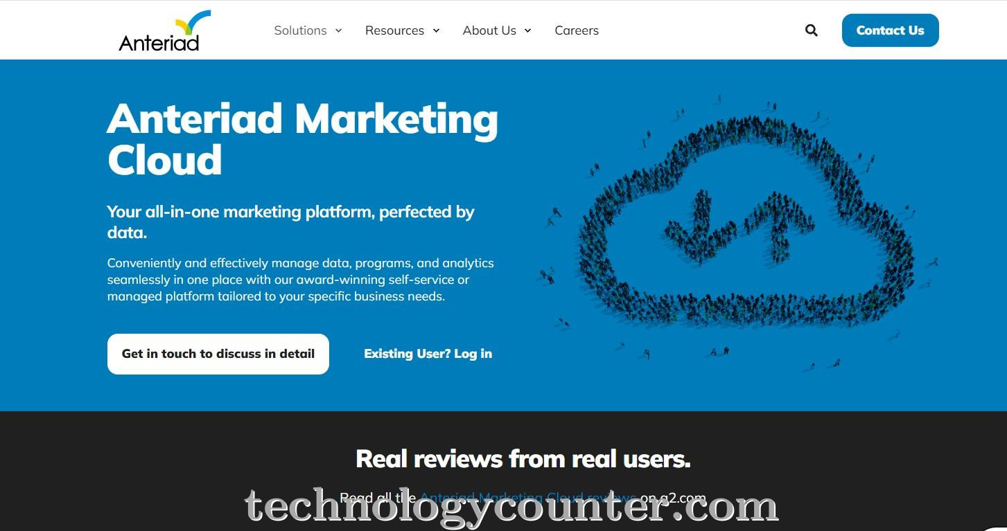 Anteriad Marketing Cloud Screenshots