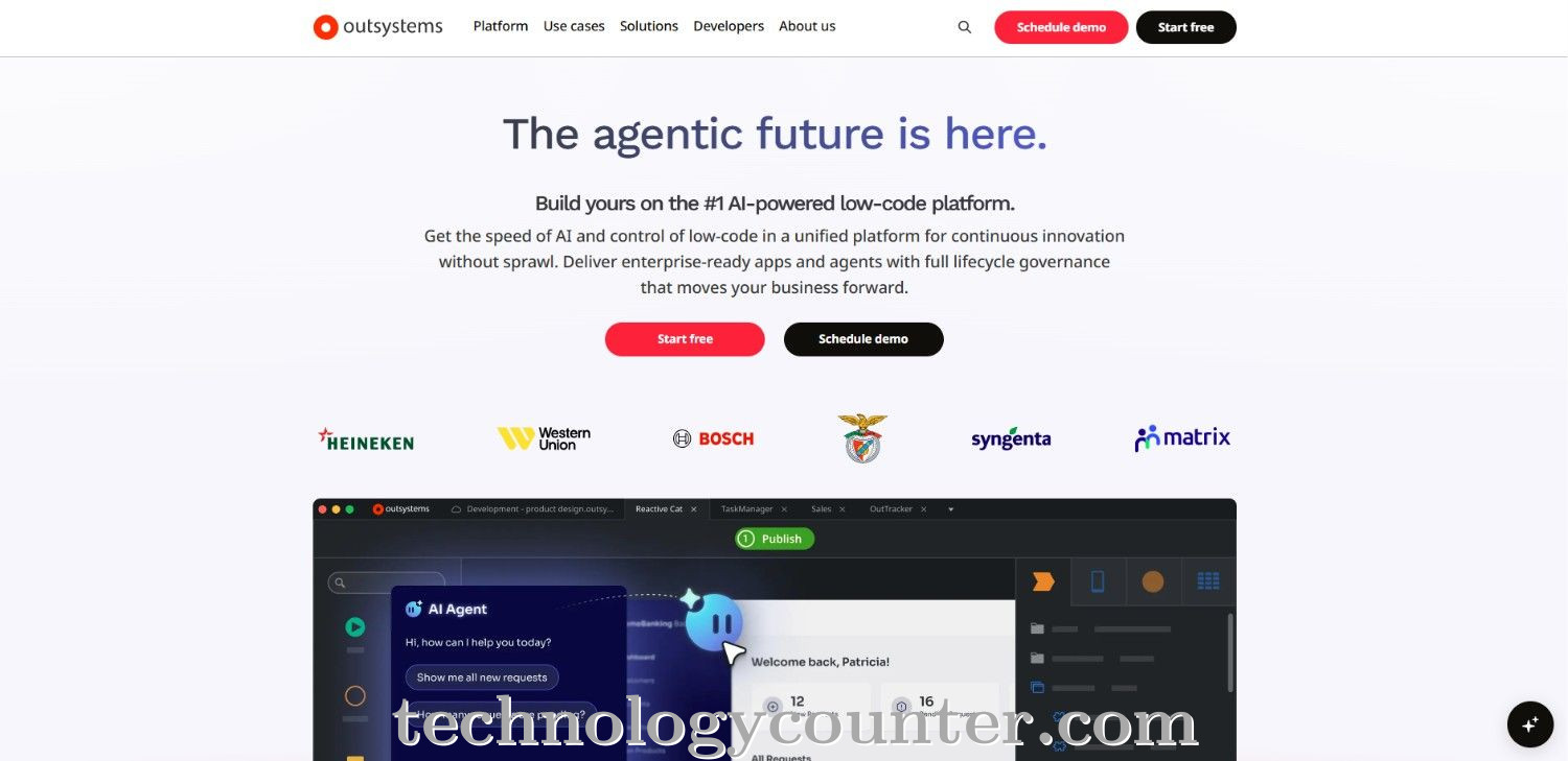 OutSystems Screenshots