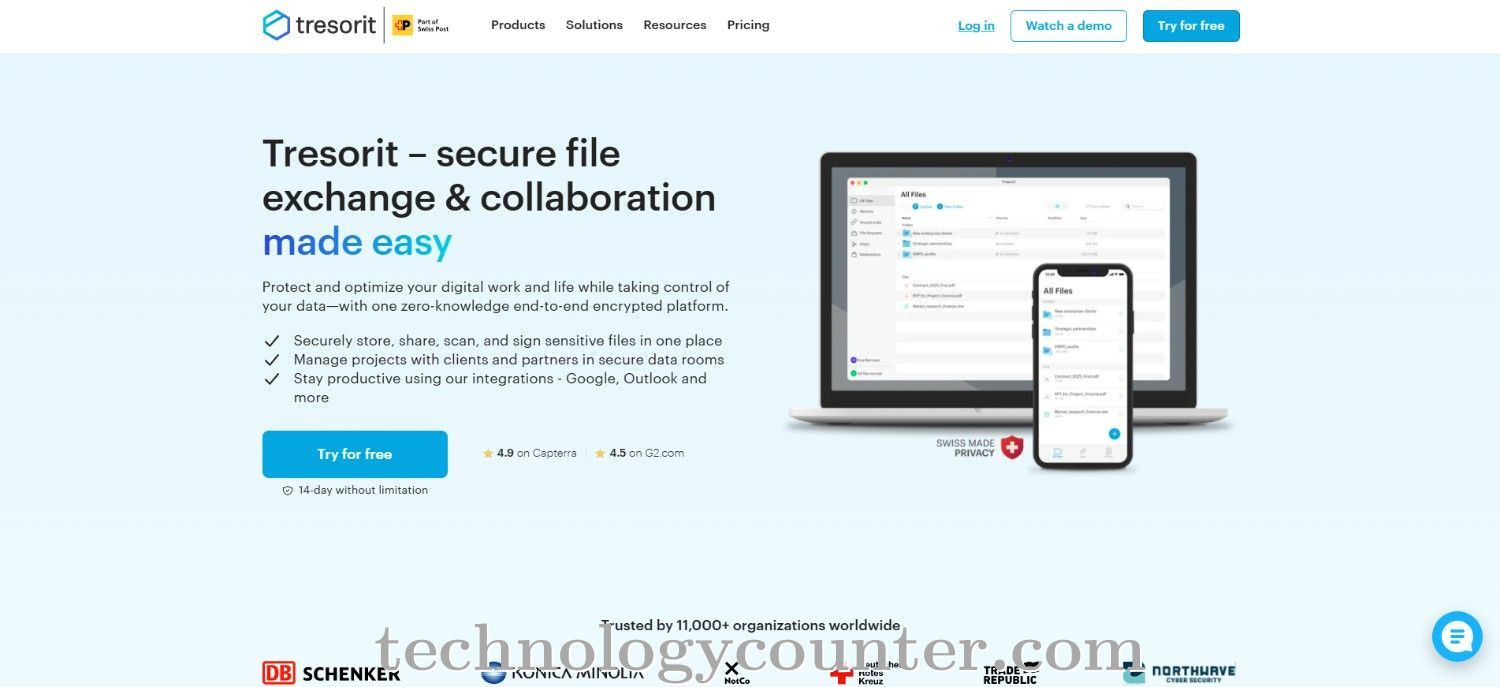 Tresorit Screenshots