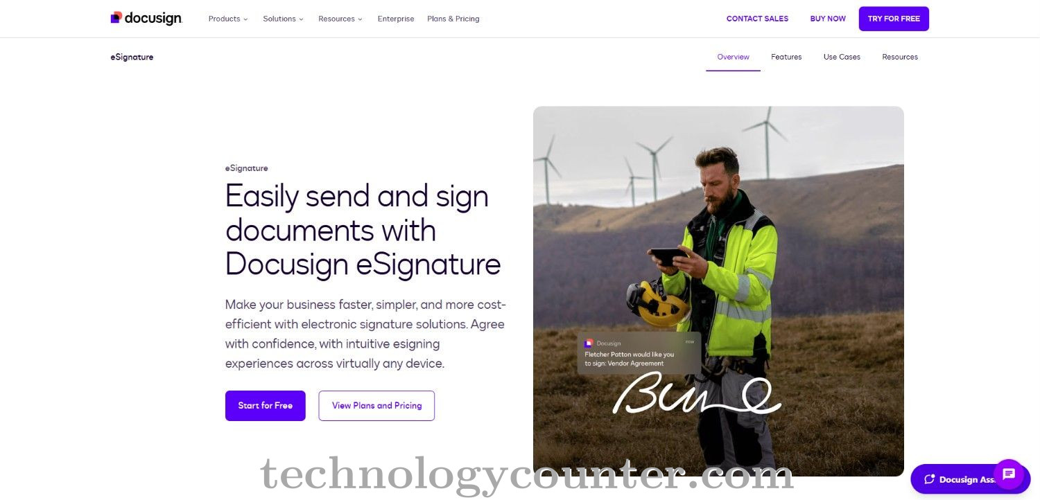 DocuSign Screenshots