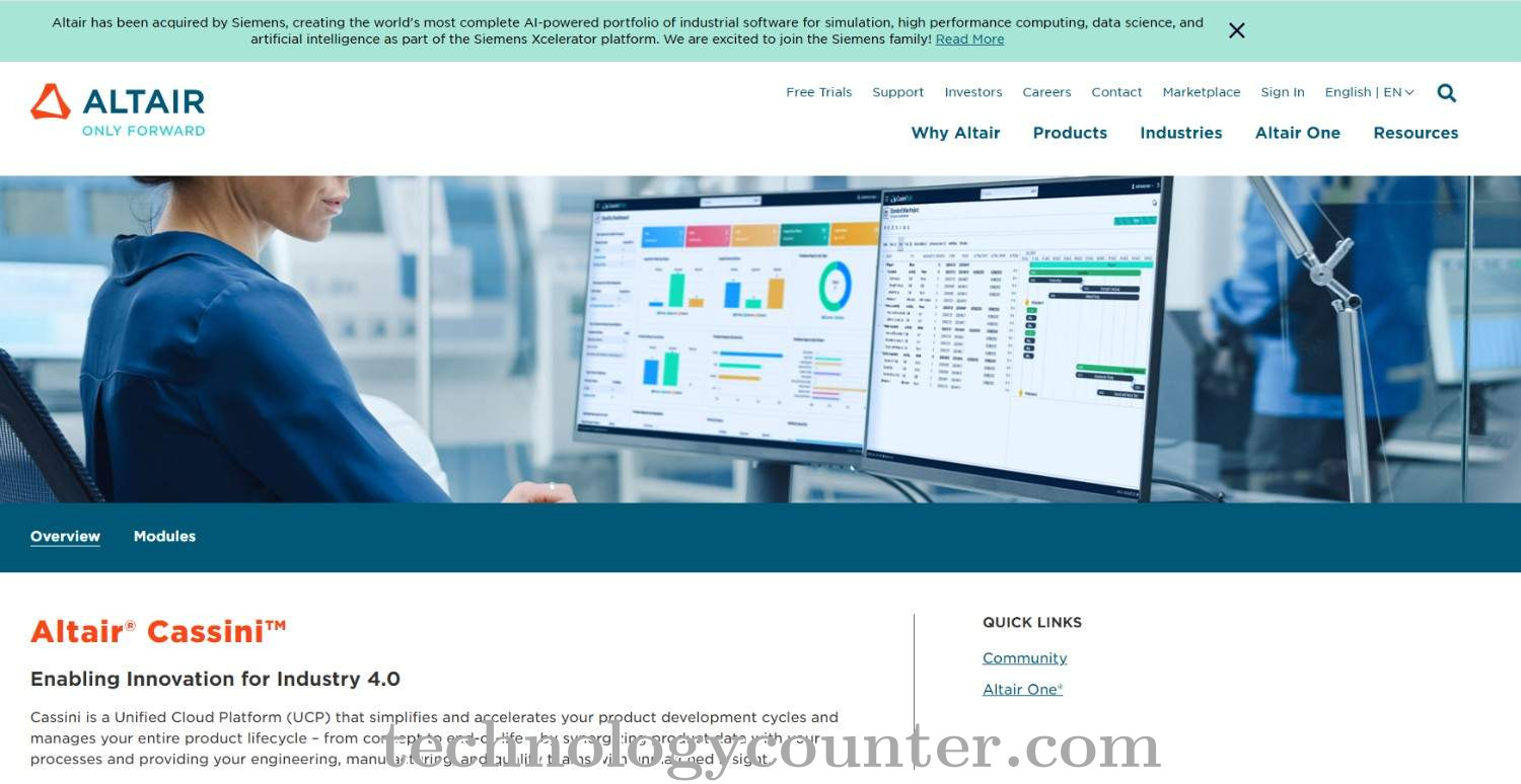 Altair Cassini Screenshots