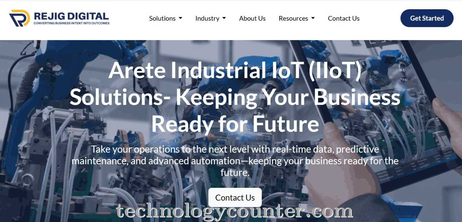 Arete Industrial IOT Screenshots