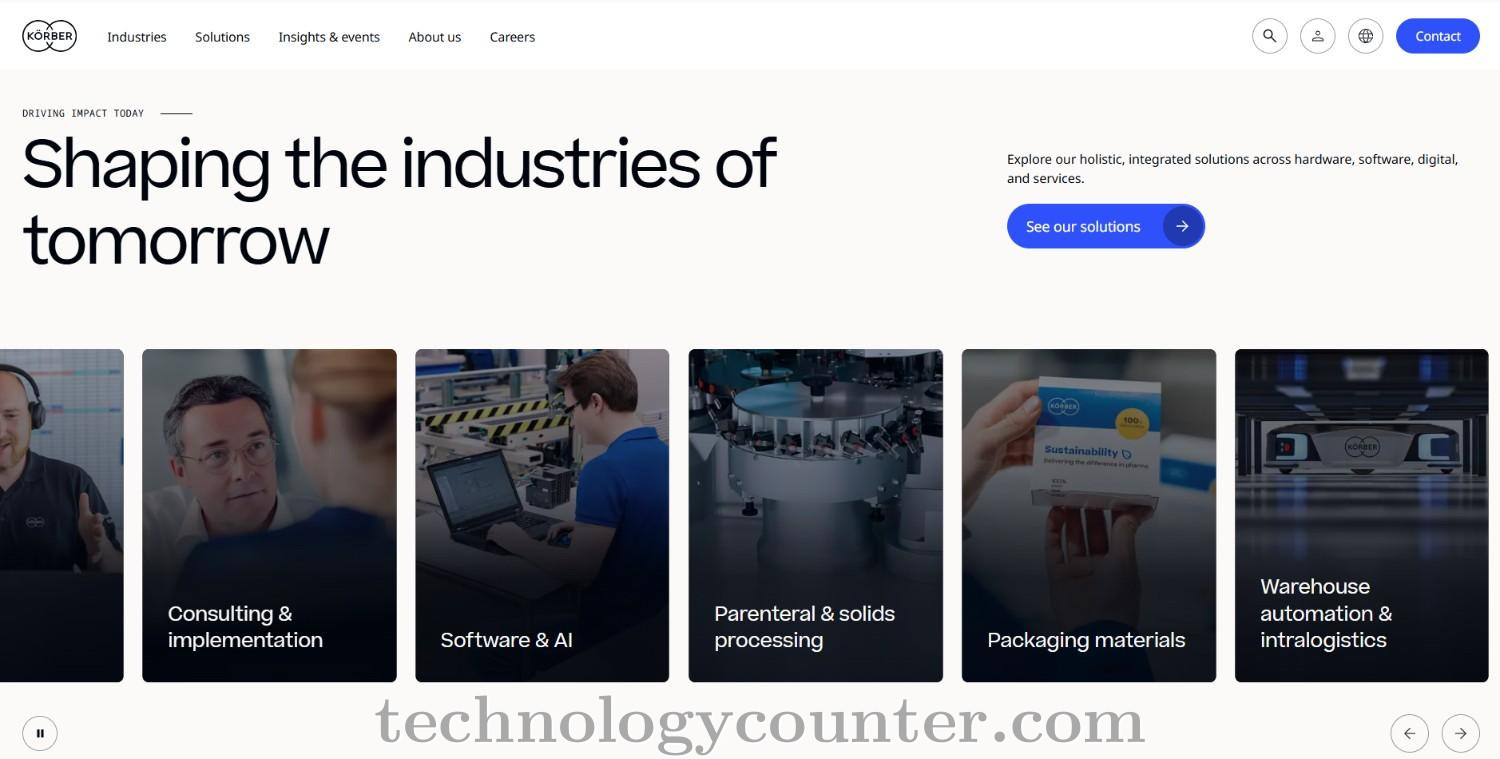 Korber SCM Screenshots