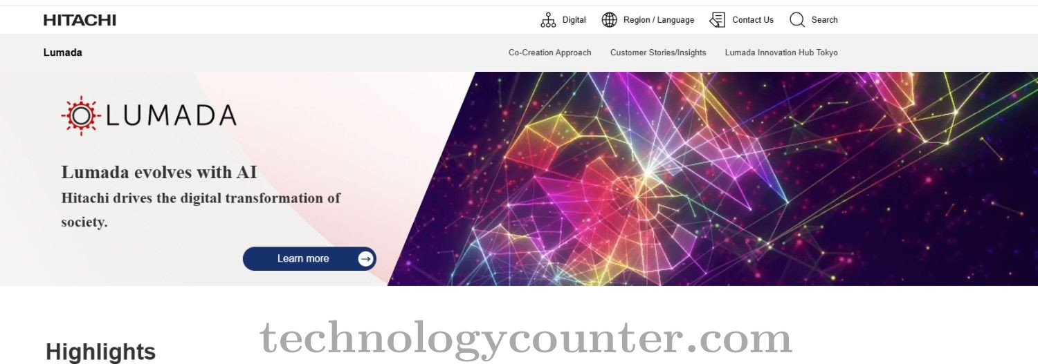 Hitachi Lumada Suite Screenshots