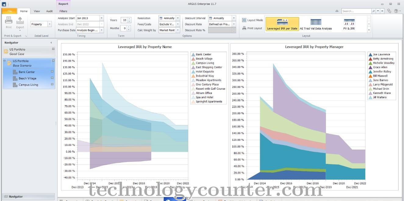 ARGUS Enterprise Screenshots
