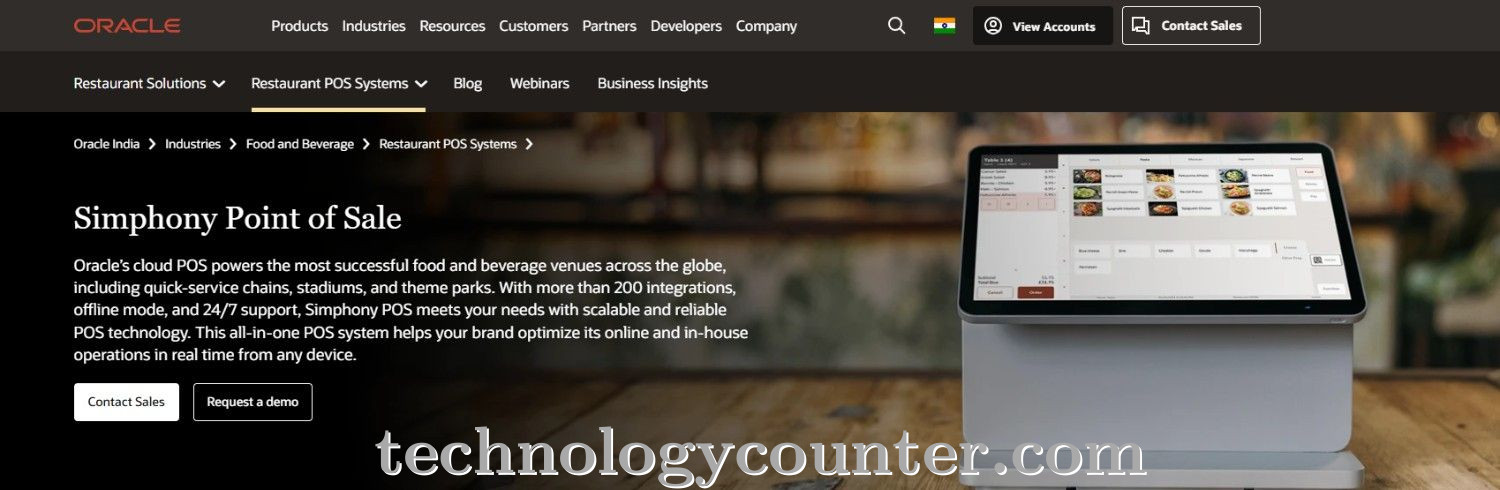 Oracle Simphony Screenshots