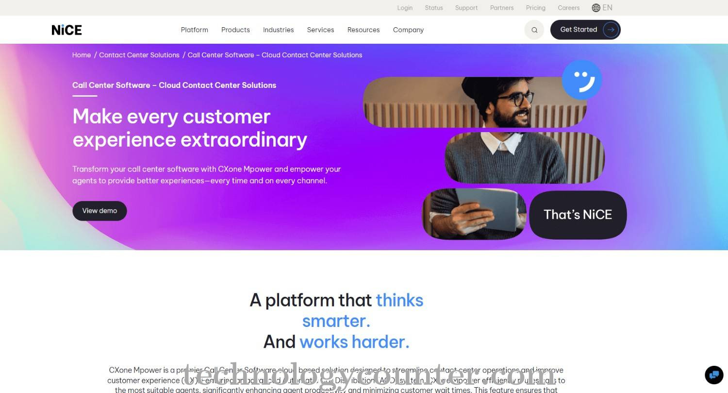 inContact CXone Screenshots