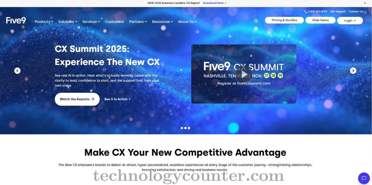 Five9 Intelligent Cloud Screenshots