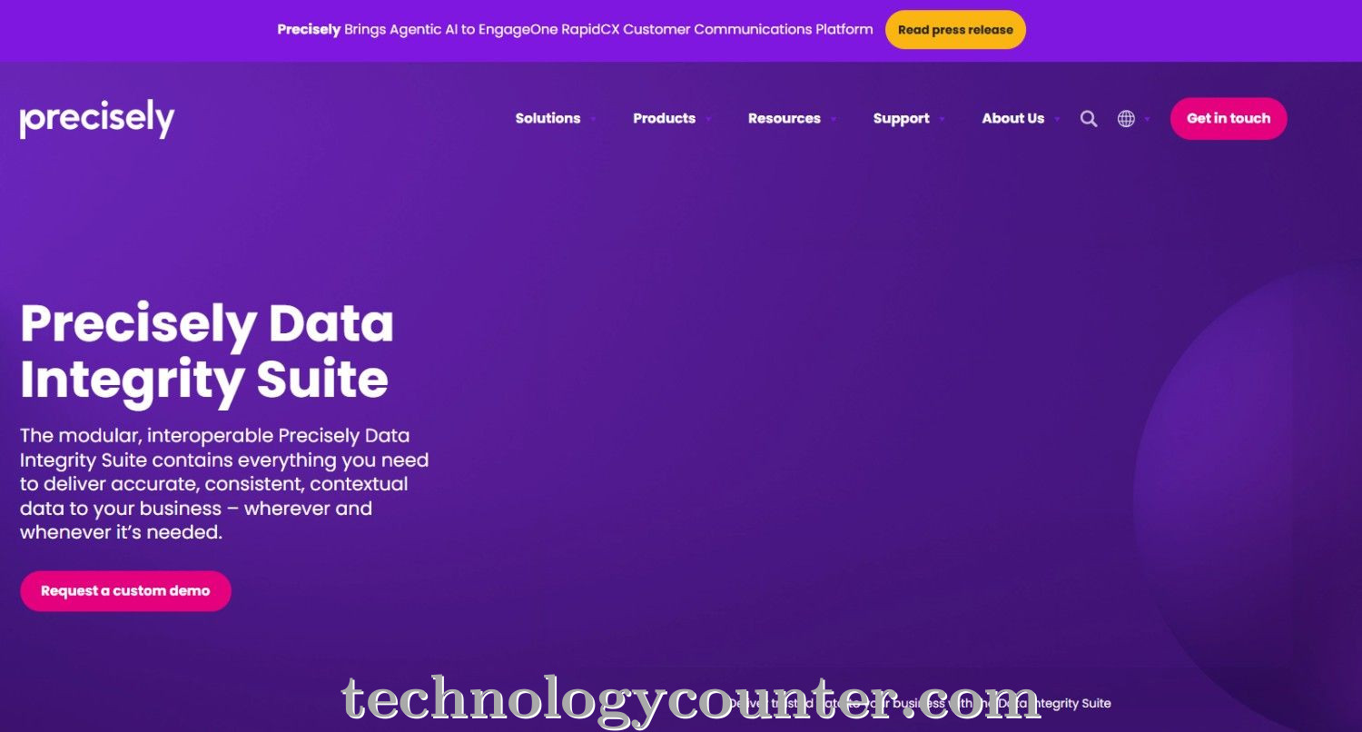 Precisely Data Integrity Suite Screenshots