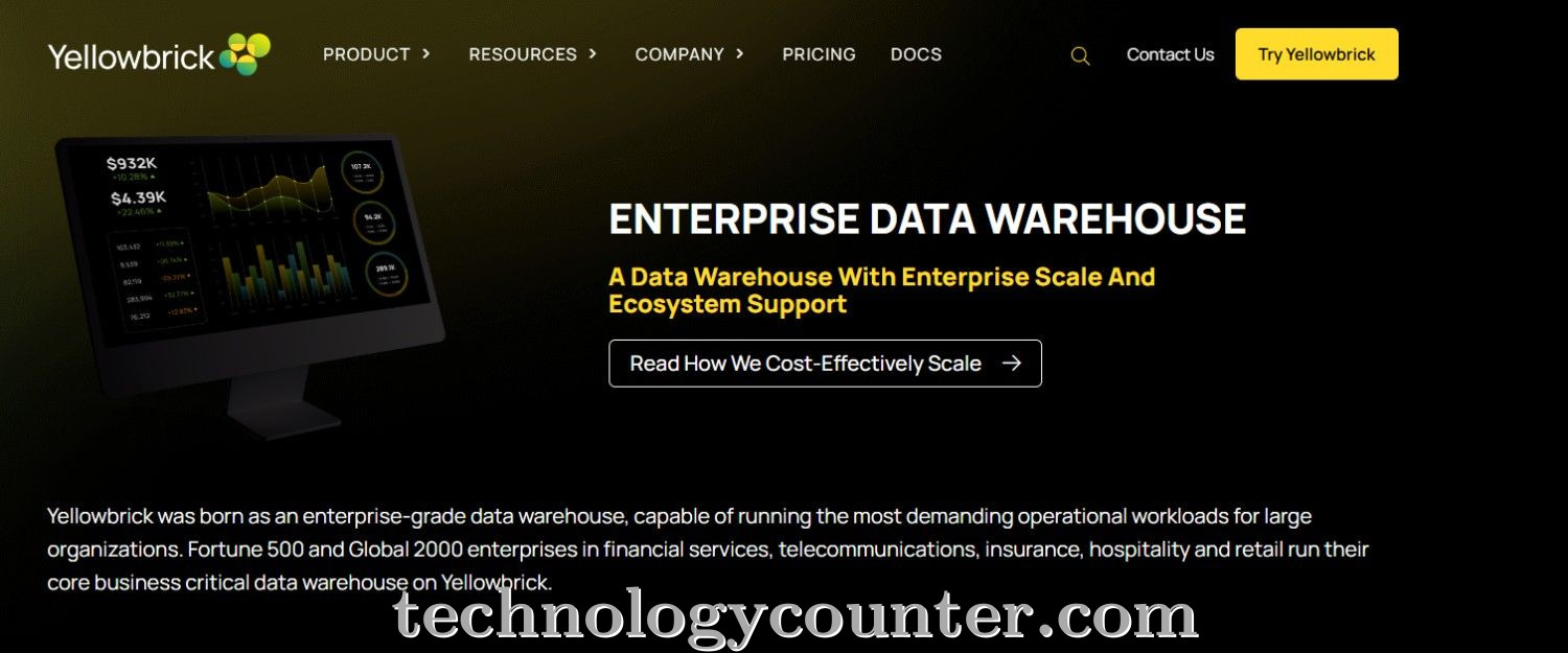 Yellowbrick Data Warehouse Screenshots