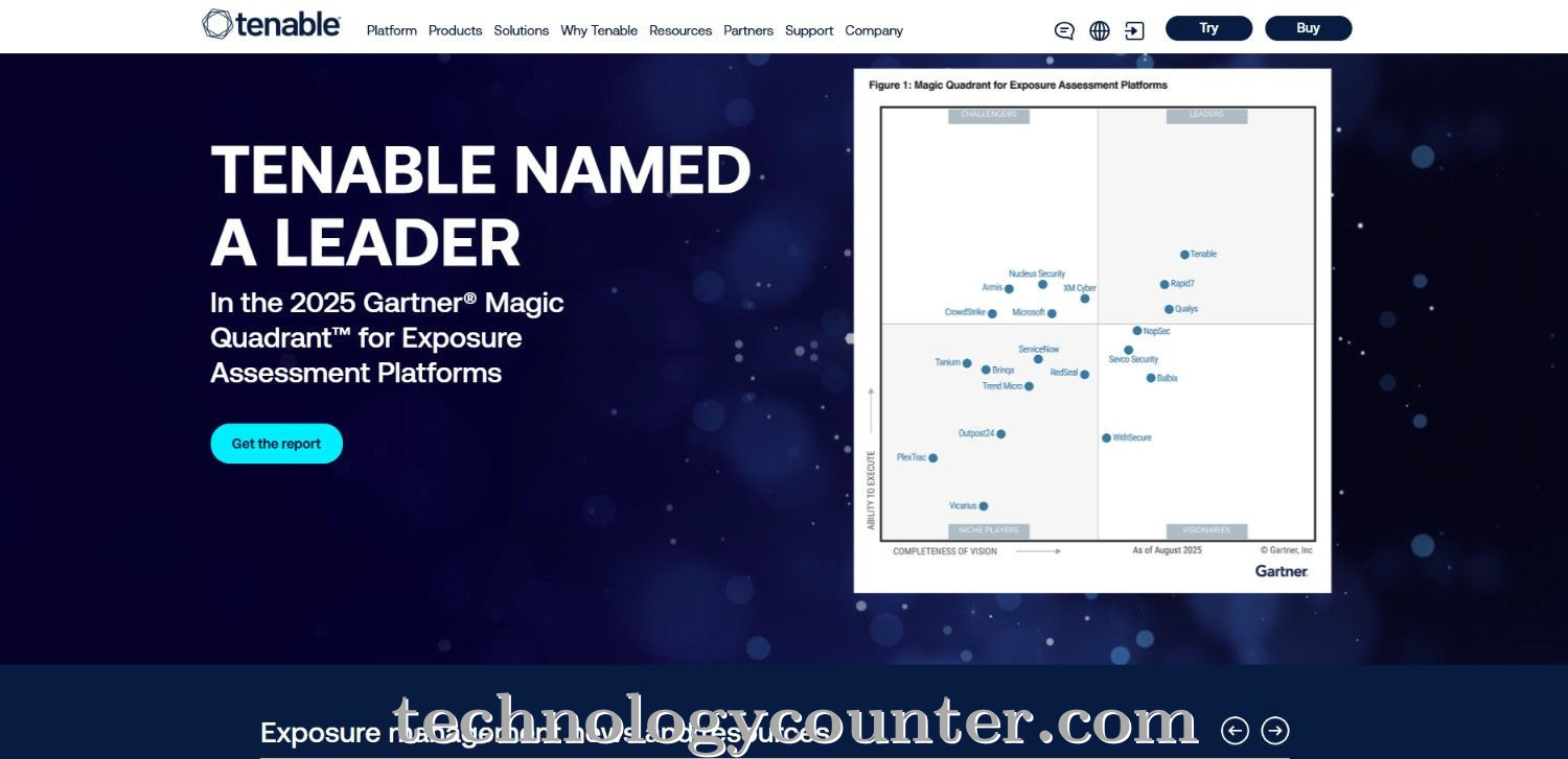 Tenable Cloud Security Screenshots