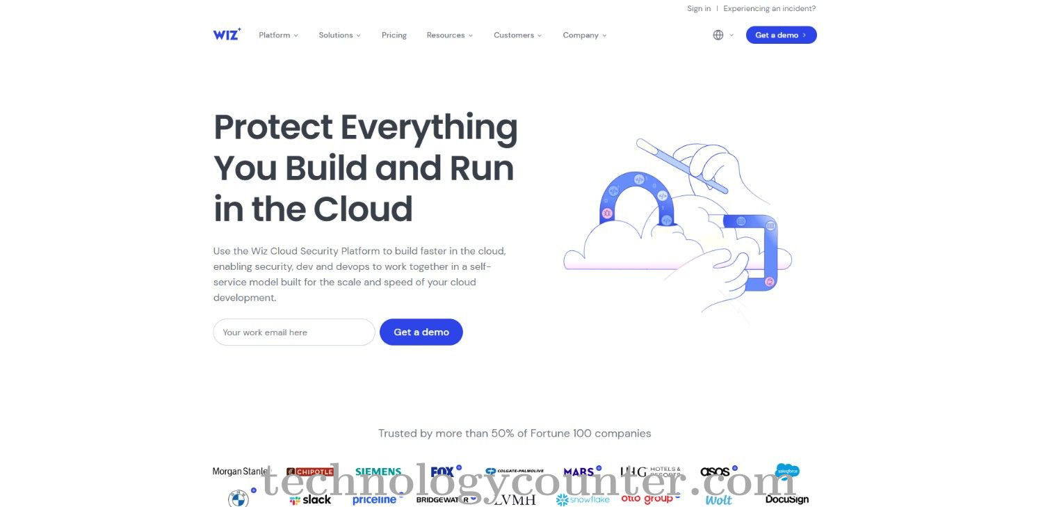 Wiz Cloud Security Screenshots