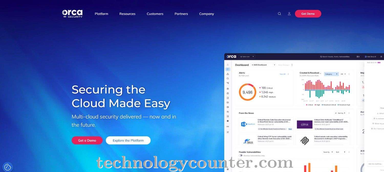 Orca Security Screenshots