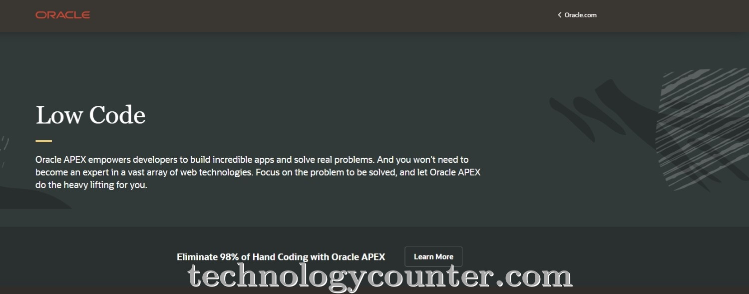 Oracle APEX Screenshots