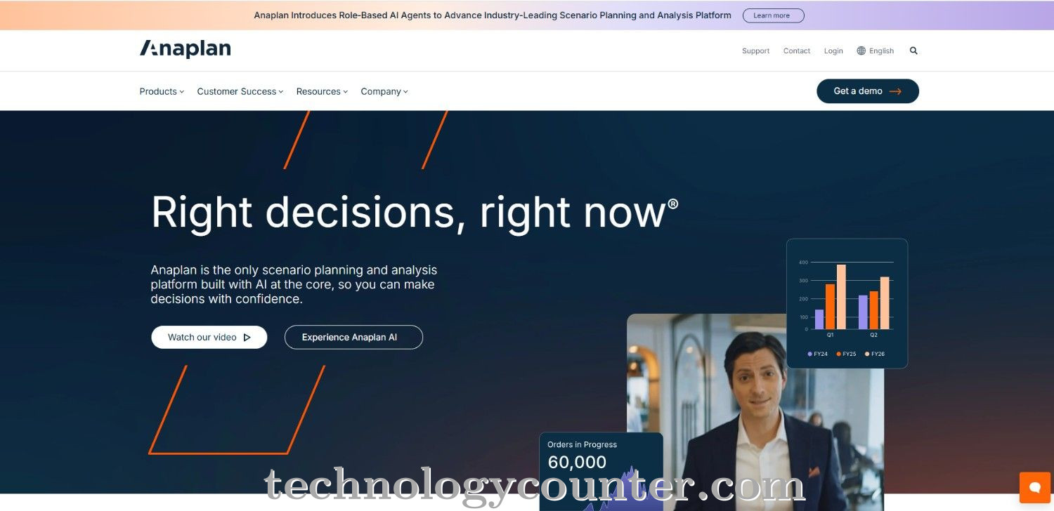 Anaplan SCM Screenshots