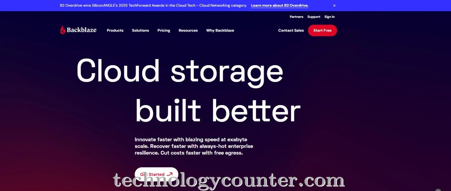 Backblaze Screenshots