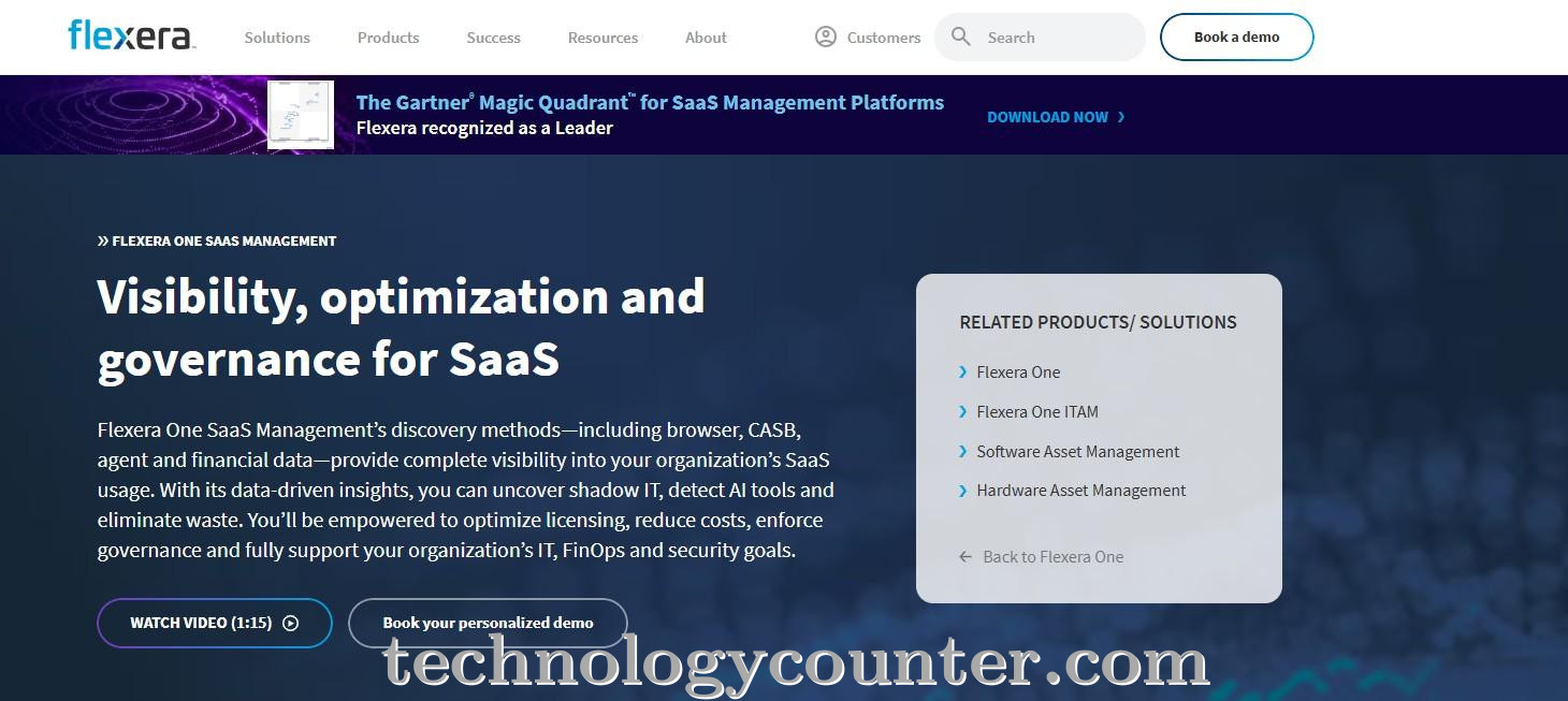 Flexera One Screenshots