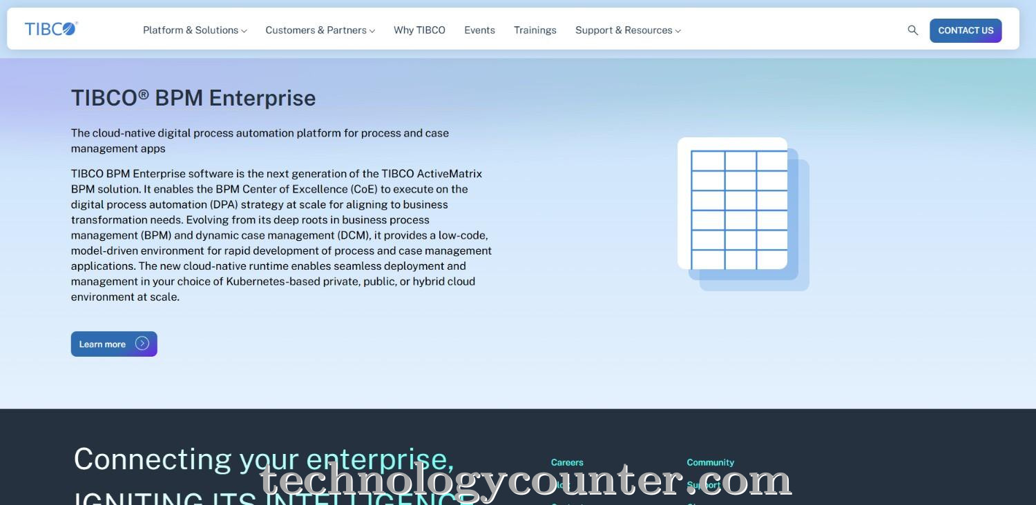 TIBCO BPM Screenshots