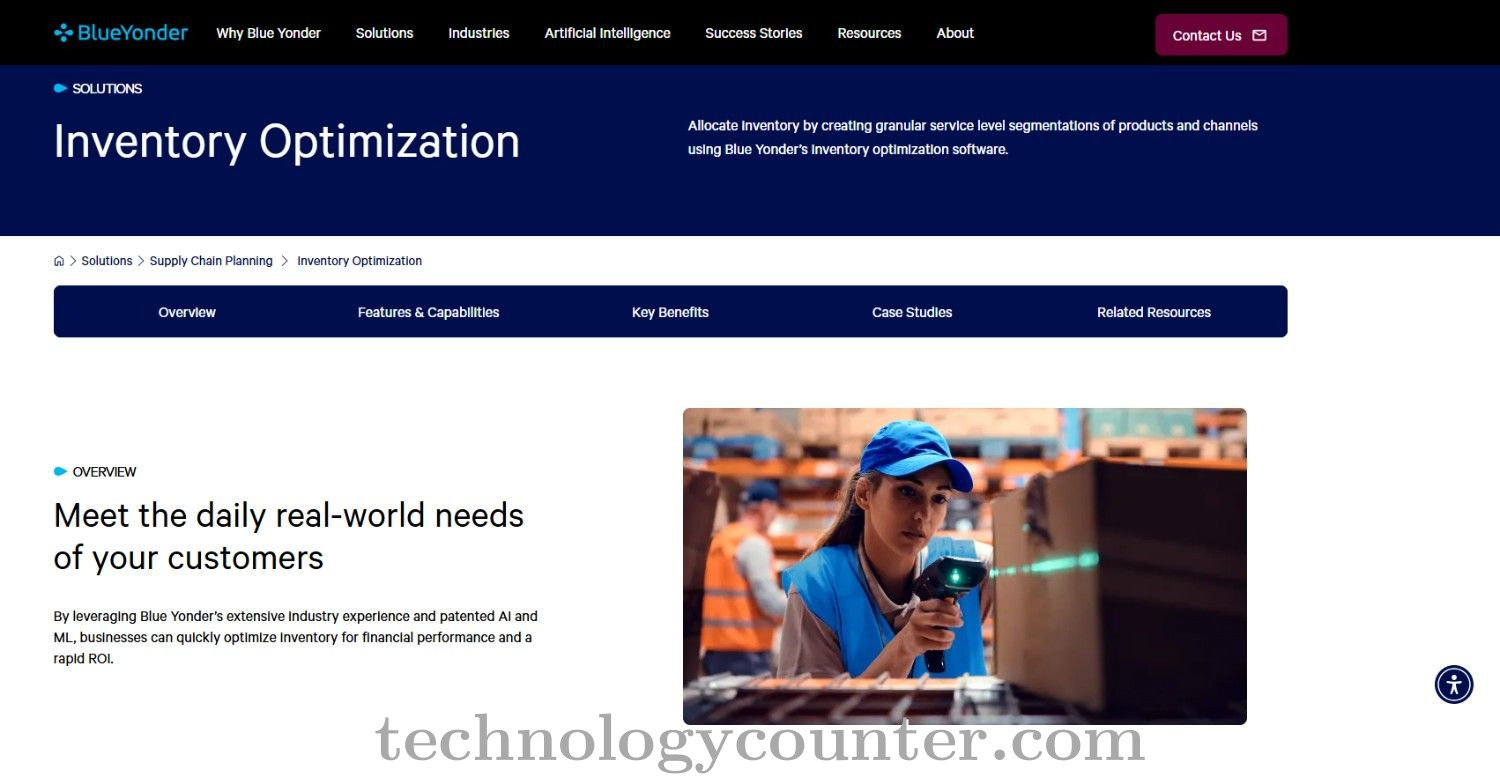 Blue Yonder Inventory Screenshots