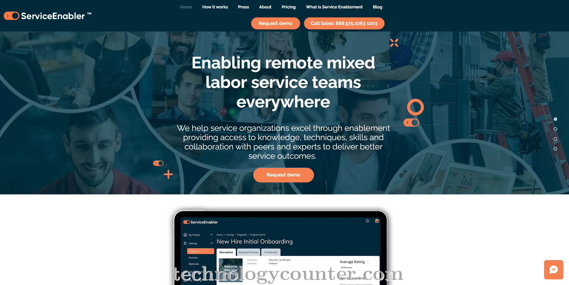 Service Enabler Screenshots