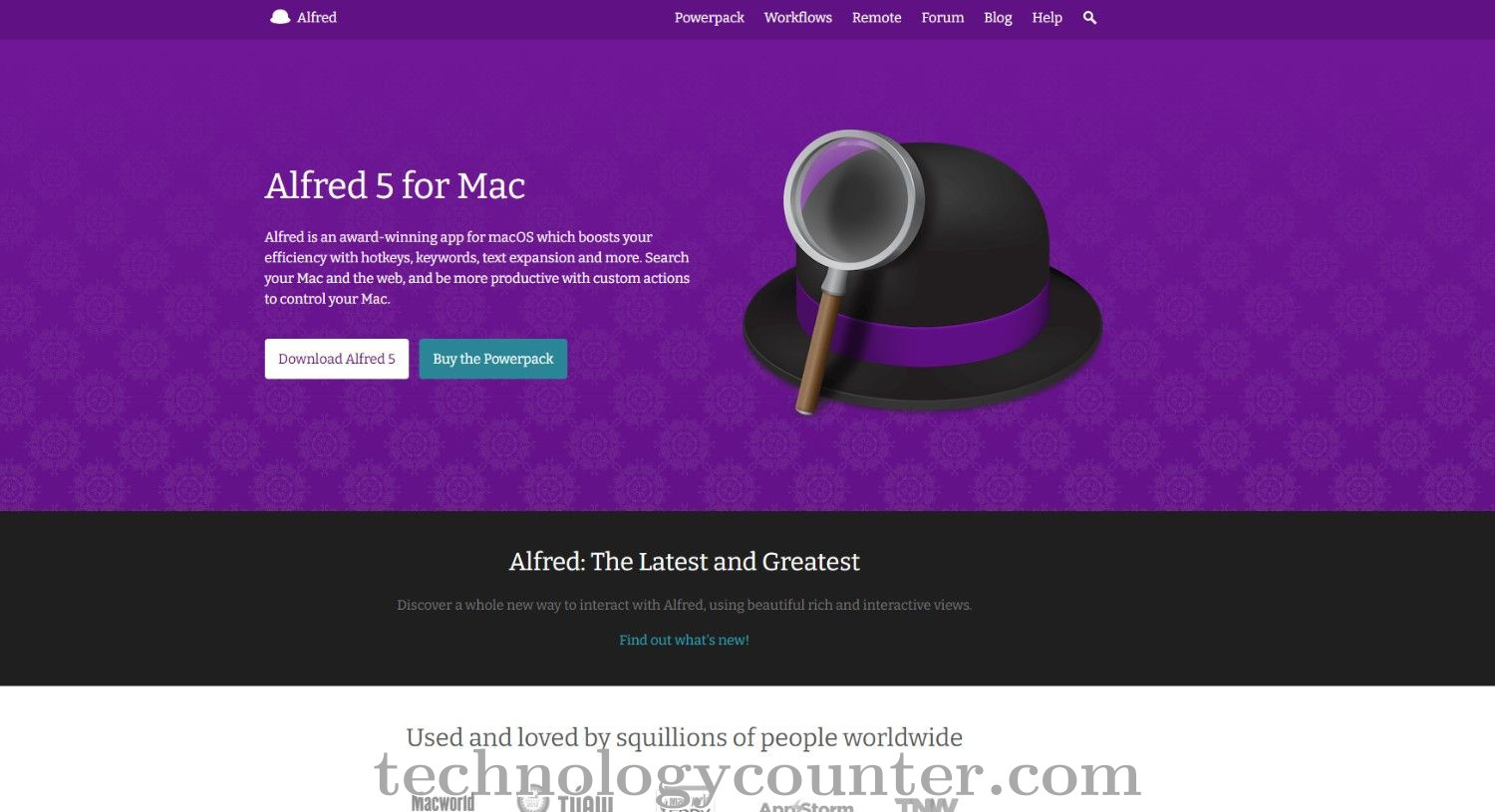 Alfred 5 Screenshots