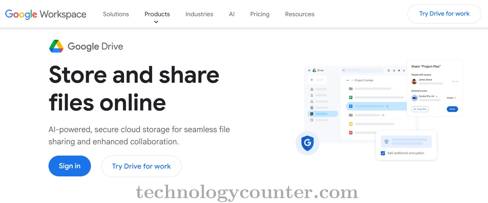 Google Drive Screenshots