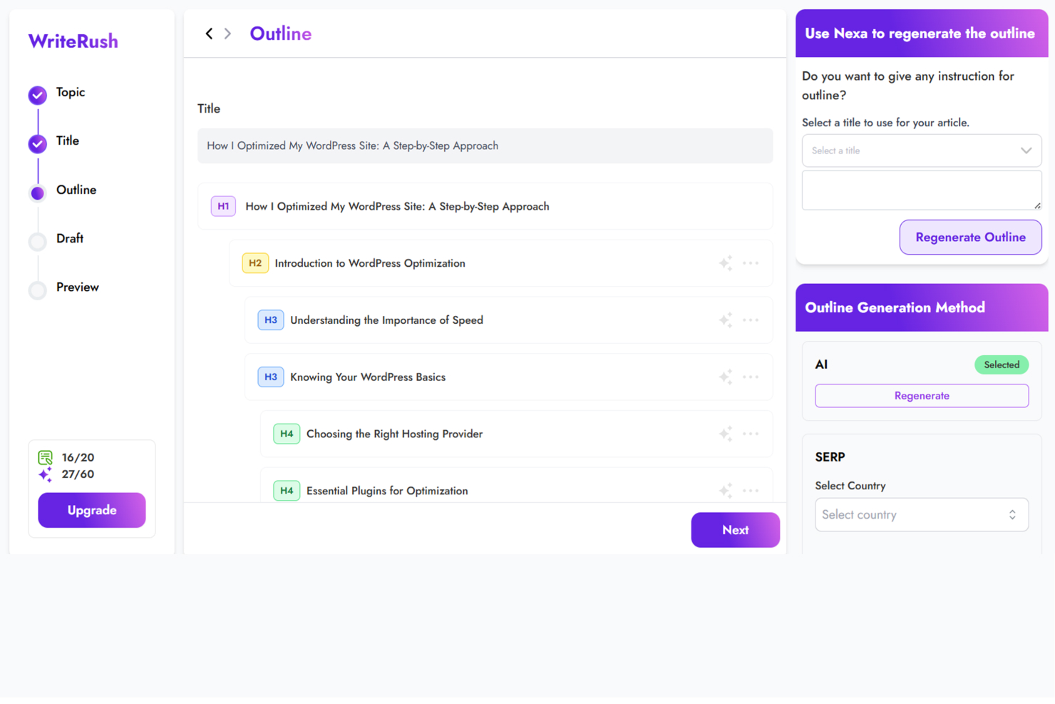 WriteRush Screenshots