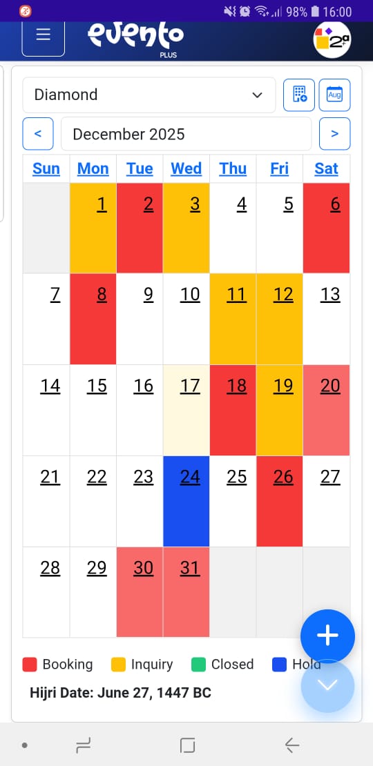 Evento Plus Screenshots