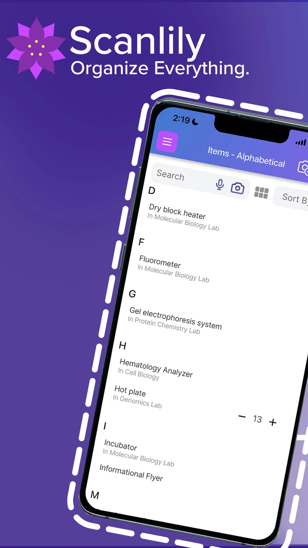 Scanlily Screenshots