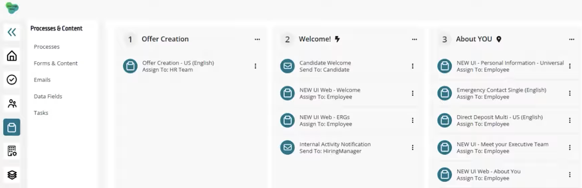 Click Boarding Screenshots