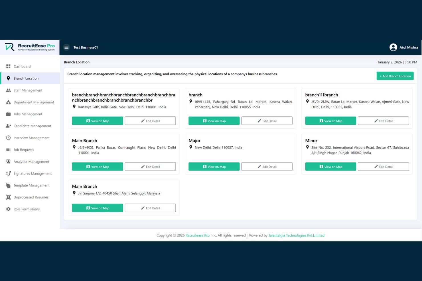 RecruiteEase Pro Screenshots