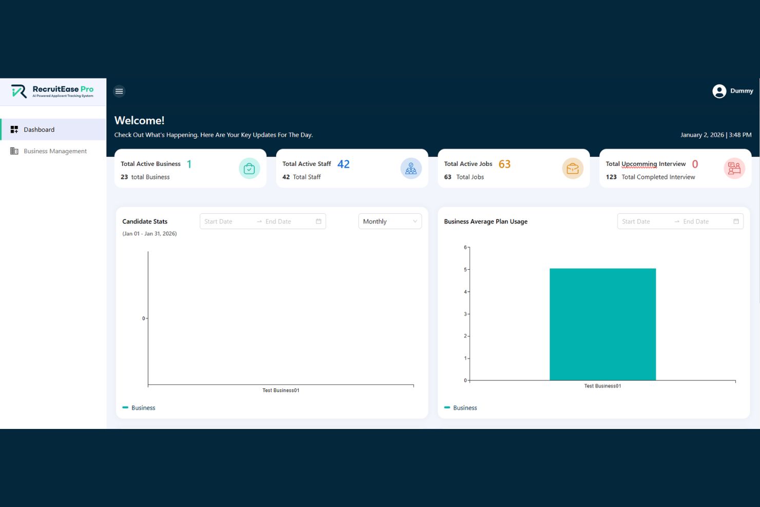 RecruiteEase Pro Screenshots