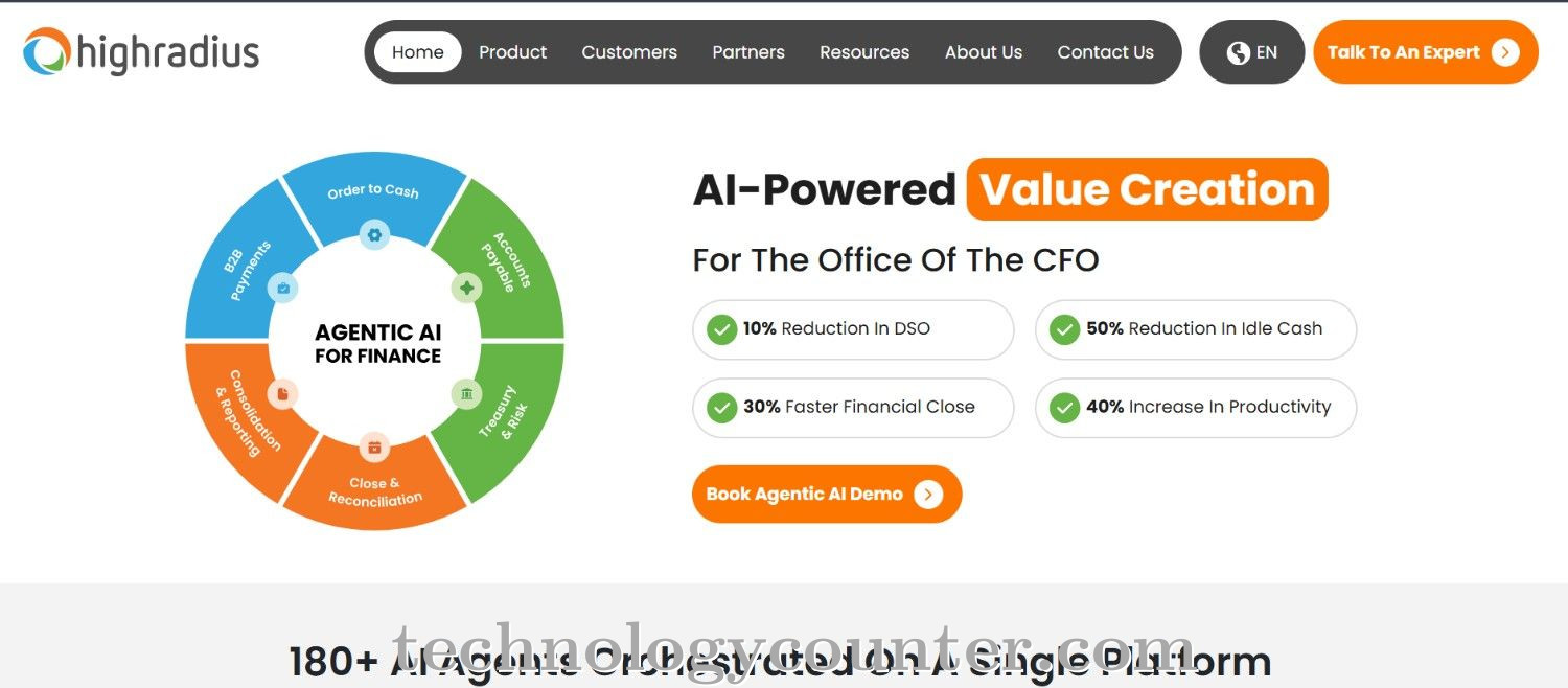 HighRadius Screenshots