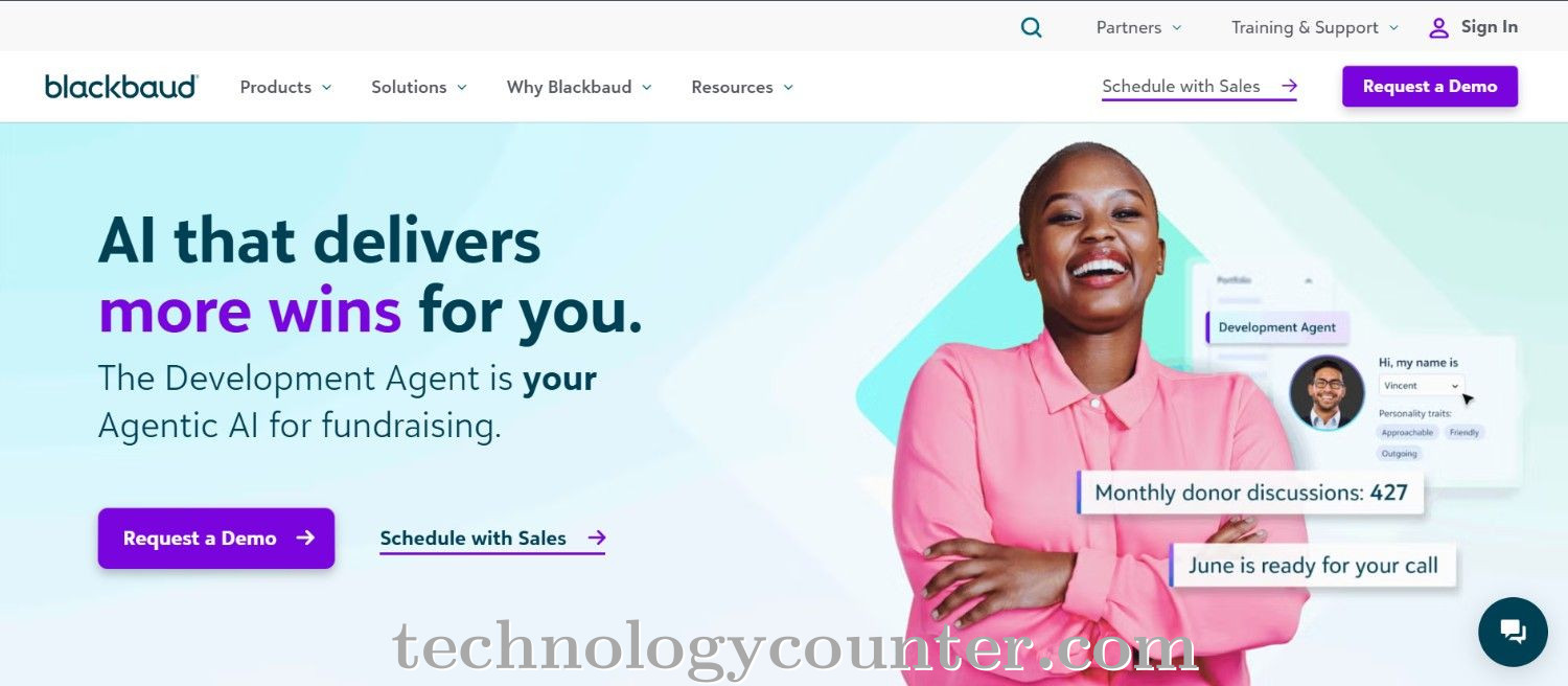 Blackbaud Screenshots