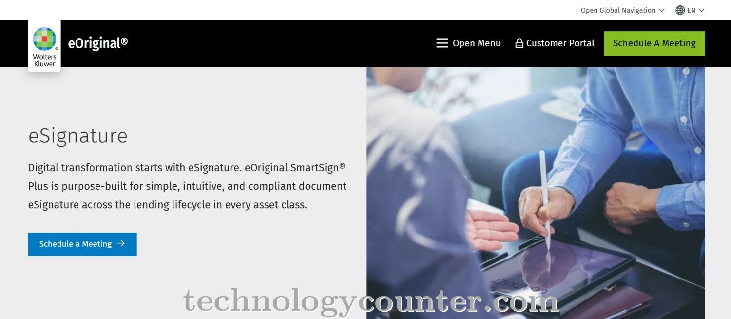 eOriginal SmartSign Screenshots