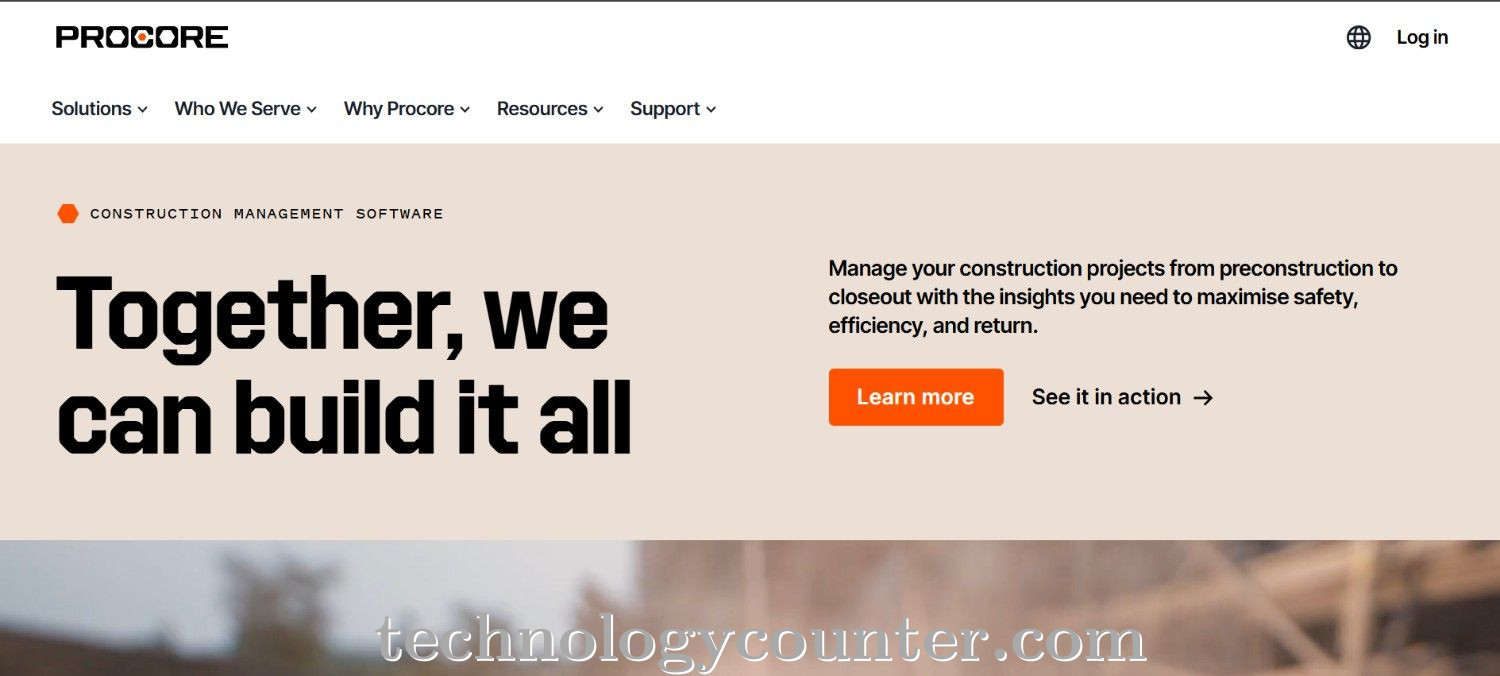 Procore Construction Screenshots