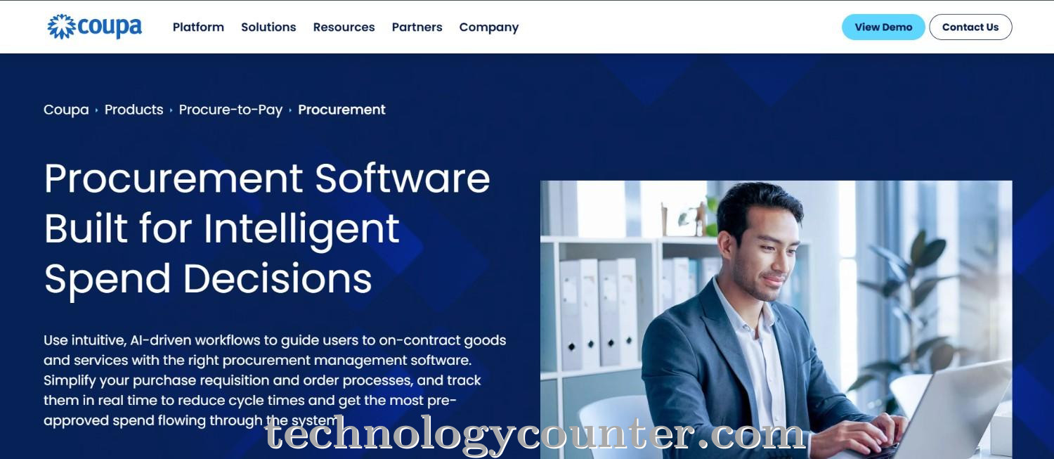 Coupa Eprocurement Screenshots