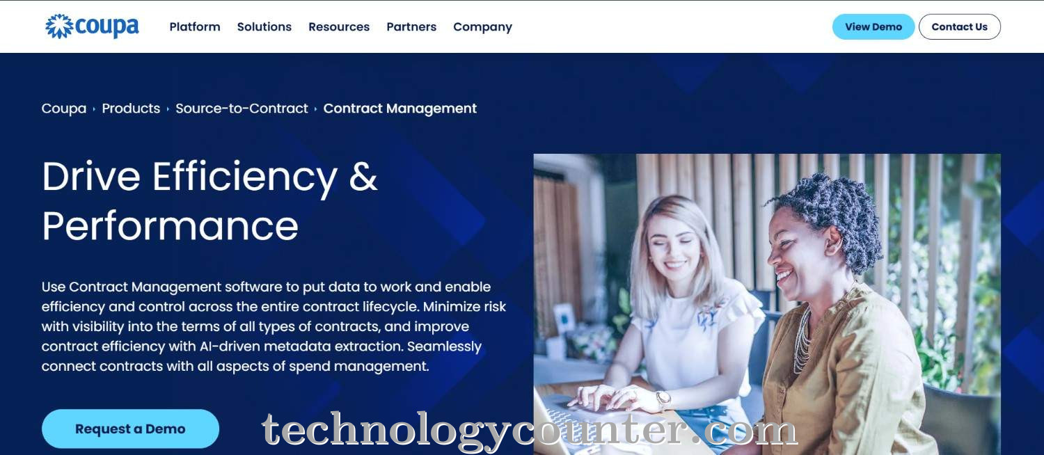 Coupa CLM Screenshots