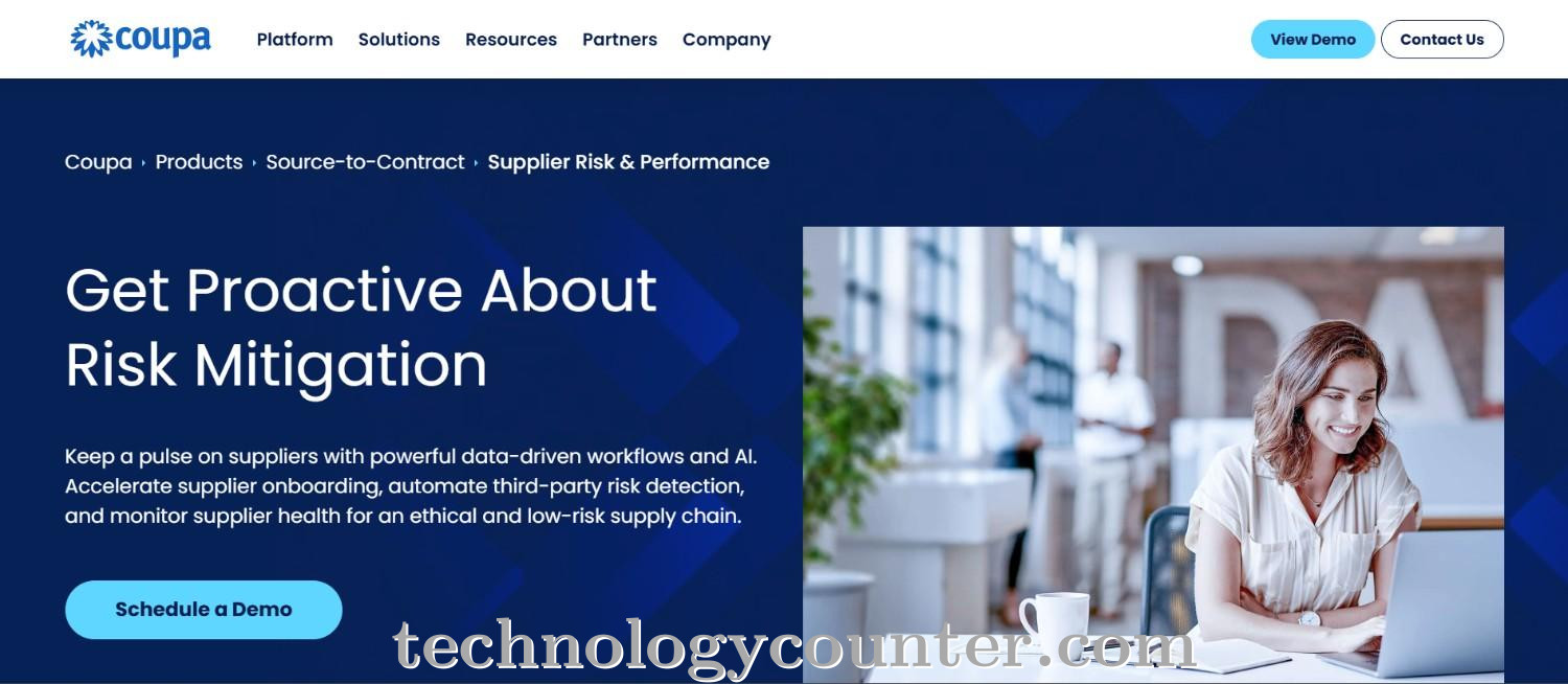 Coupa Risk Assess Screenshots