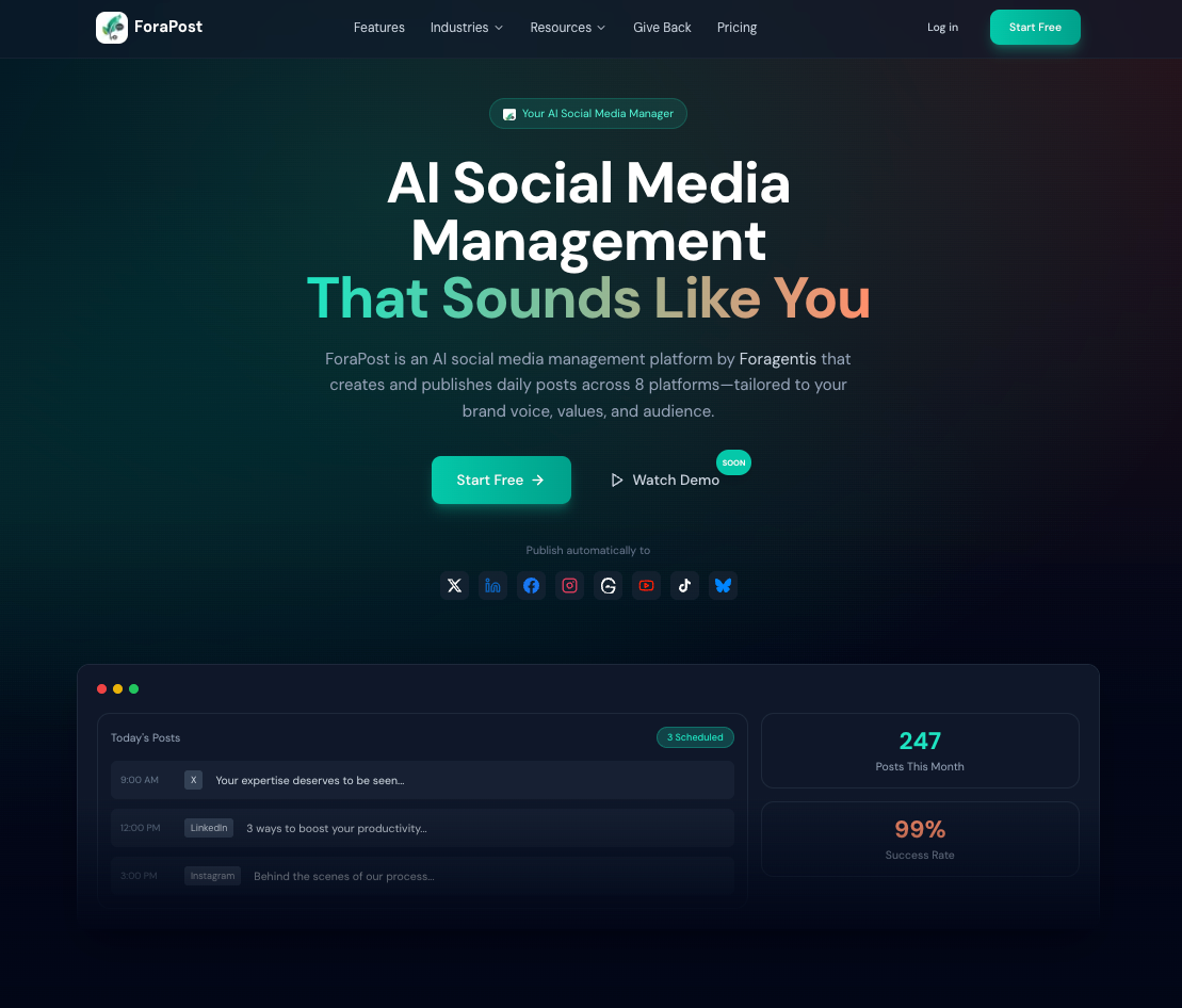 Forapost Screenshots